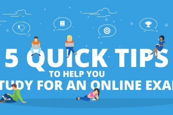 Tips to study for online exams