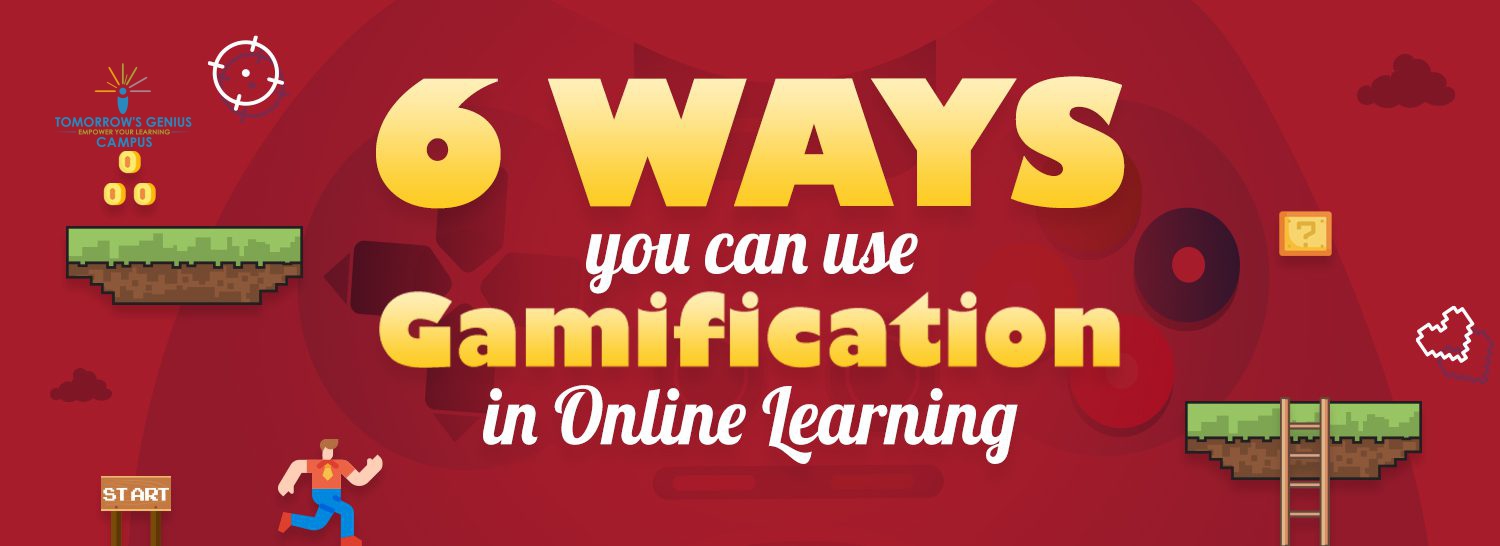 Gamification in online learning cover