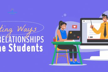 build relationships with online students