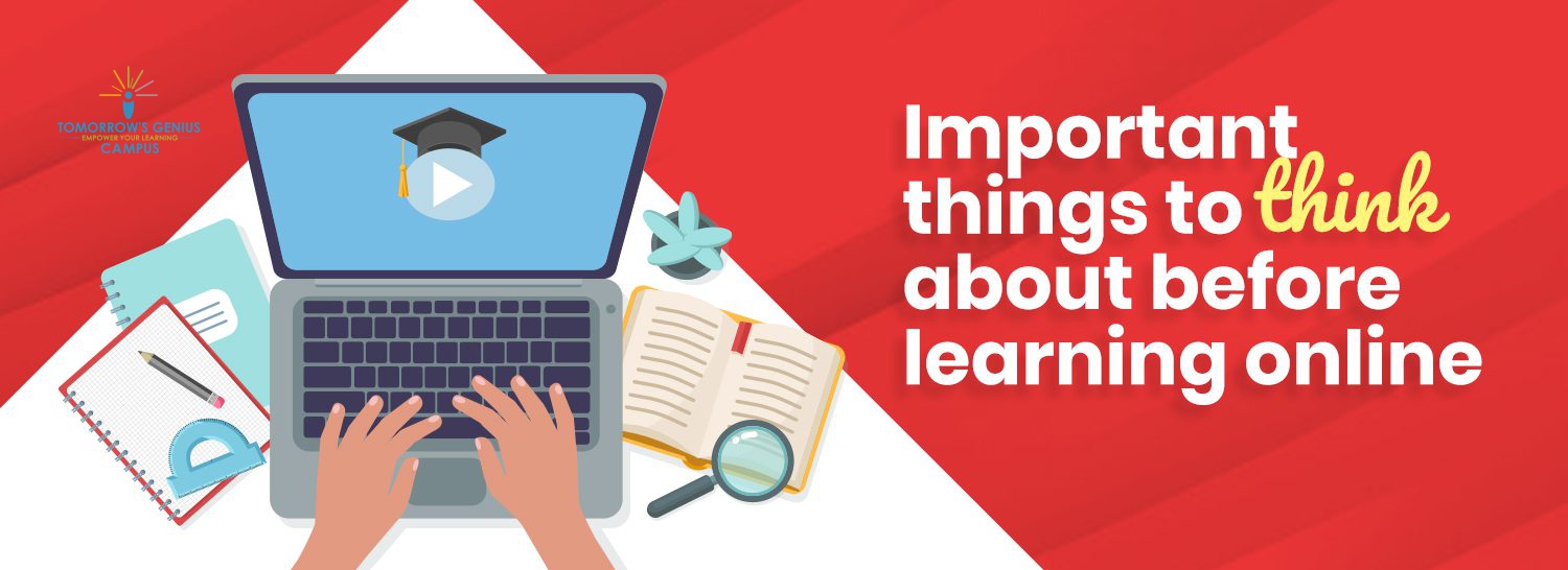 Important Things to Think About Before Learning Online cover