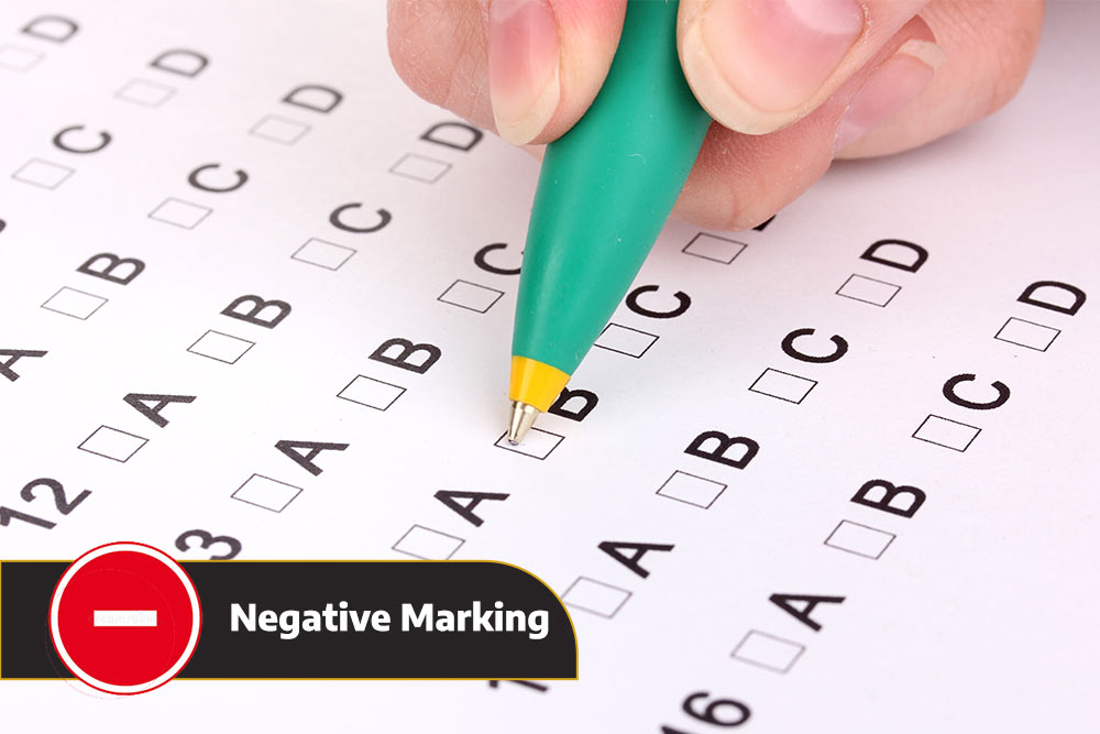 Avoid negative marking